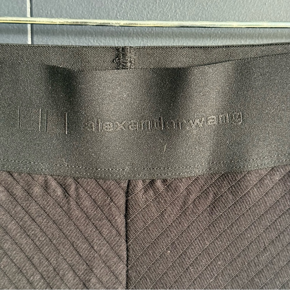 NWOT Alexander Wang x Uniqlo Heattech Extra Warm Ribbed Leggings, Size XS, Black - Picture 4 of 9